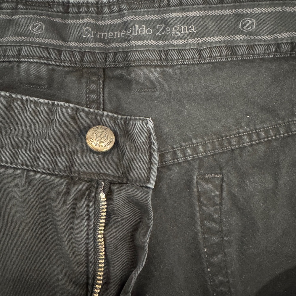 Ermenegildo Zegna Men Regular Fit 5 Pocket Italy Cotton Denim Jean Size 44 - Picture 5 of 16